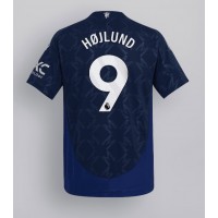 Camisa de time de futebol Manchester United Rasmus Hojlund #9 Replicas 2º Equipamento 2024-25 Manga Curta